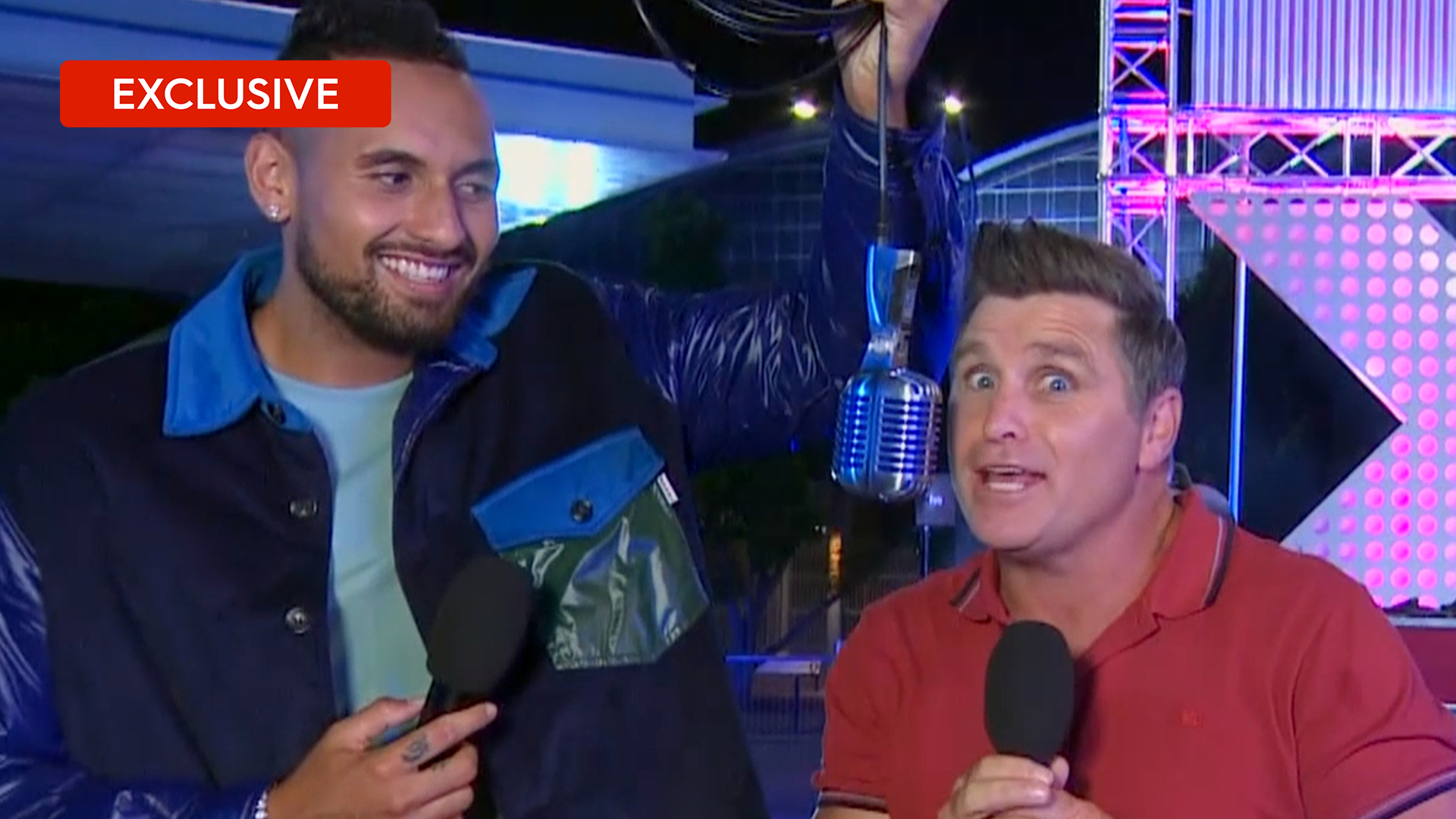 Exclusive: Nick Kyrgios and Shane Crawford go behind the scenes on ANW