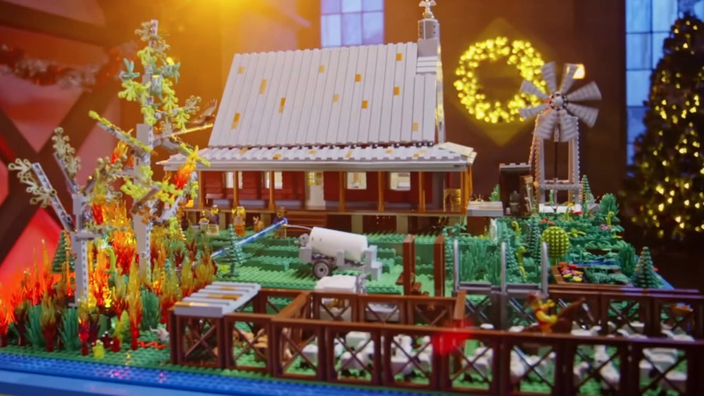 Scott Cam's Aussie Bush Christmas LEGO build revealed