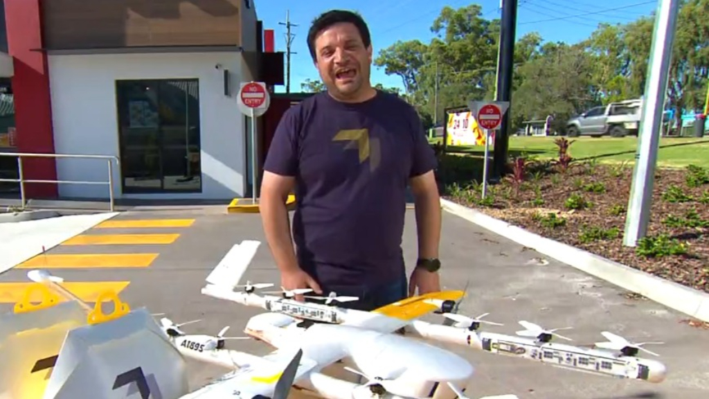 The drone company delivering fast food