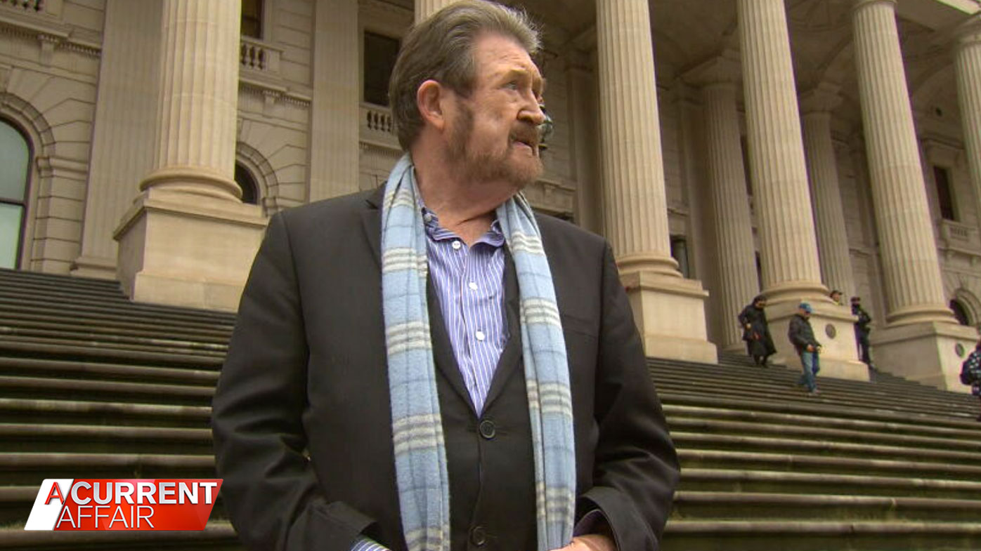 Derryn Hinch runs for state parliament over 'unfinished business'.