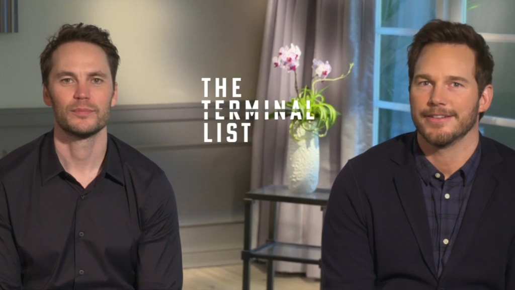 Chris Pratt and Taylor Kitsch chat with Today about The Terminal list
