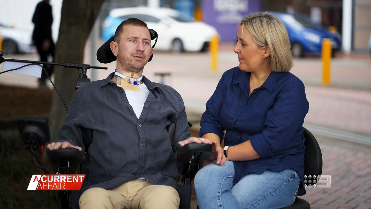 Couple's heartfelt thanks after ex-NRL player paralysed