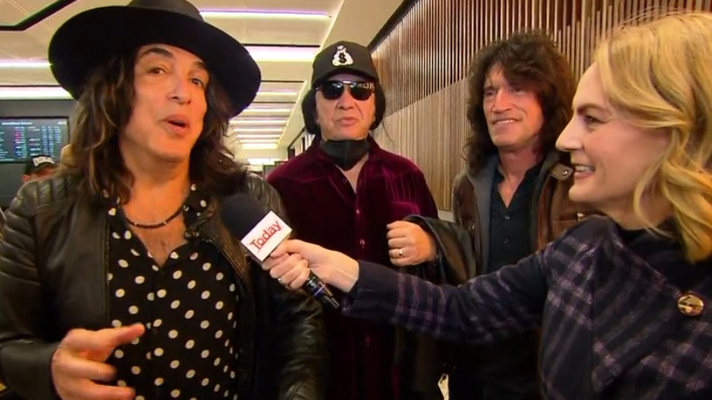 KISS touch down in Melbourne for start of Aussie tour