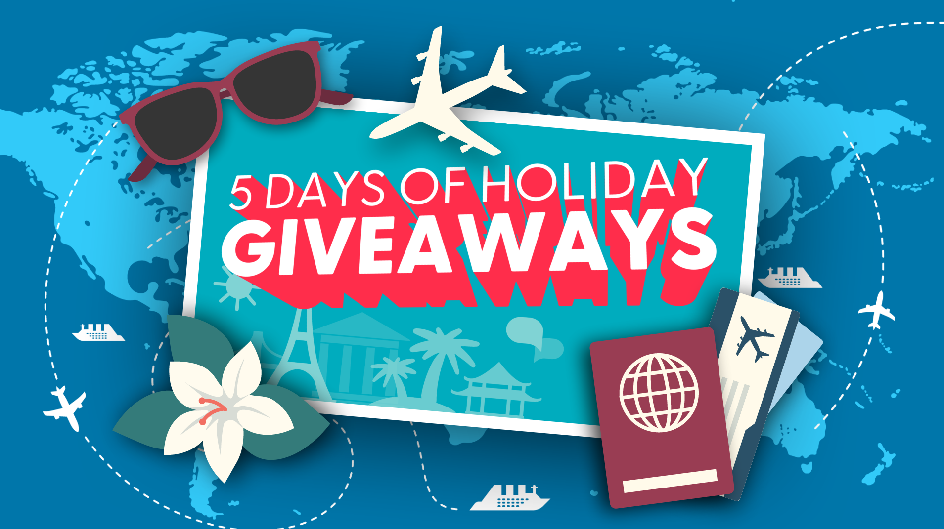 Today giving away a holiday everyday this week