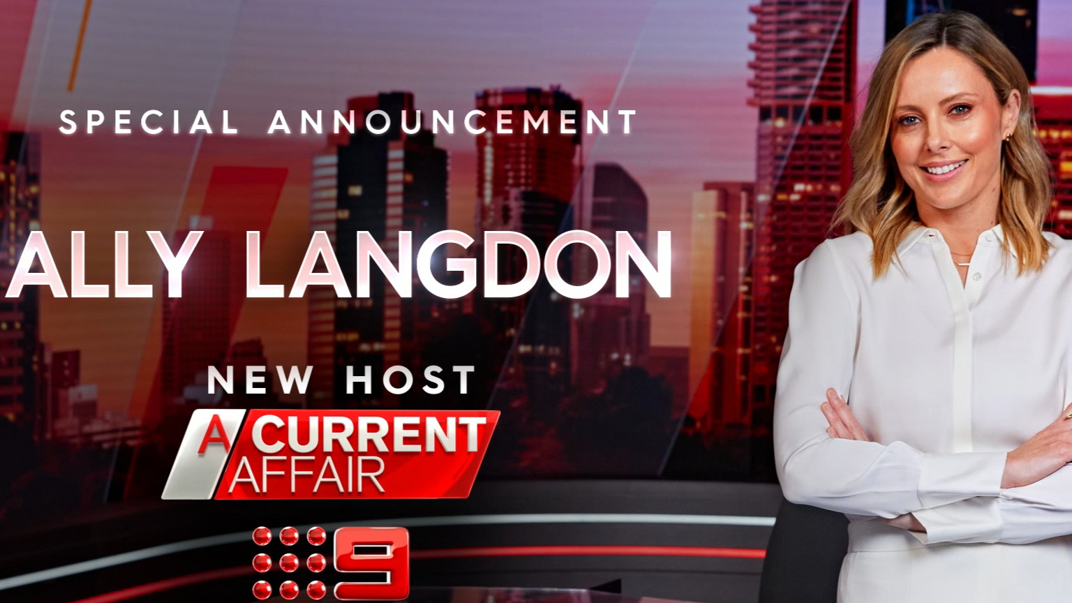 Ally Langdon new host of A Current Affair