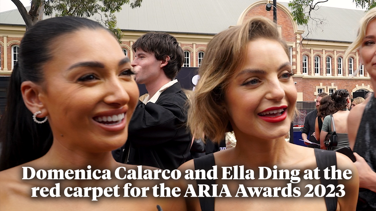 MAFS' Domenica Calarco and Ella Ding talk love lives at the 2023 ARIA Awards