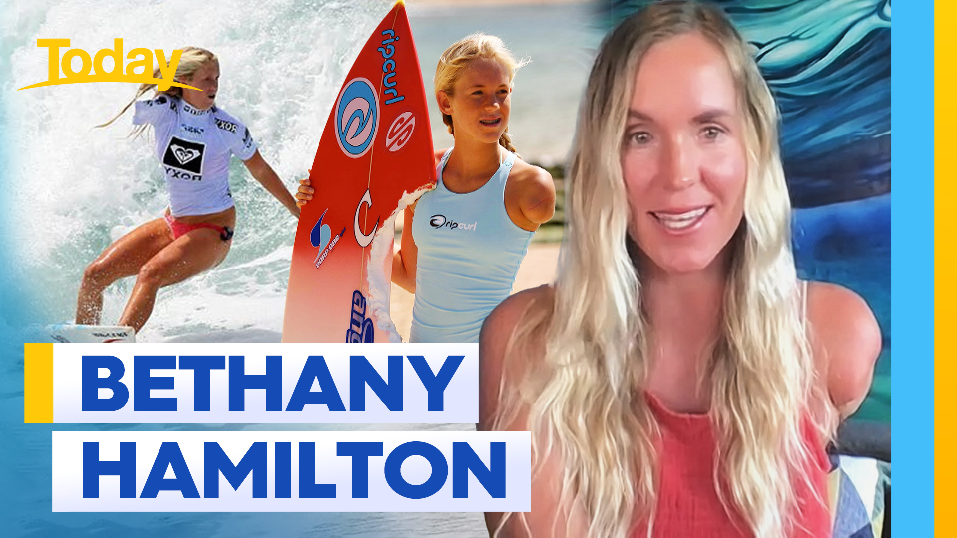 Major milestone for shark survivor Bethany Hamilton