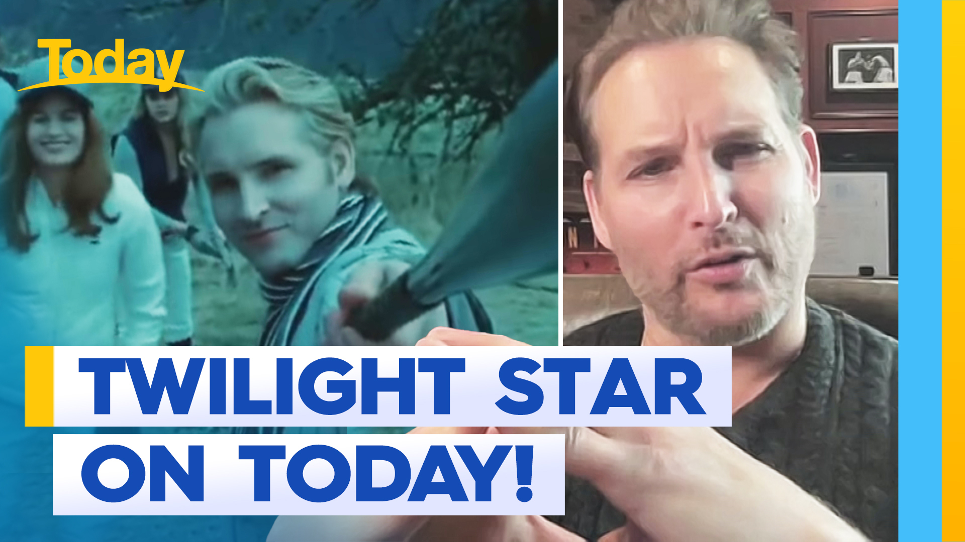 Twilight star Peter Facinelli catches up with Today Extra
