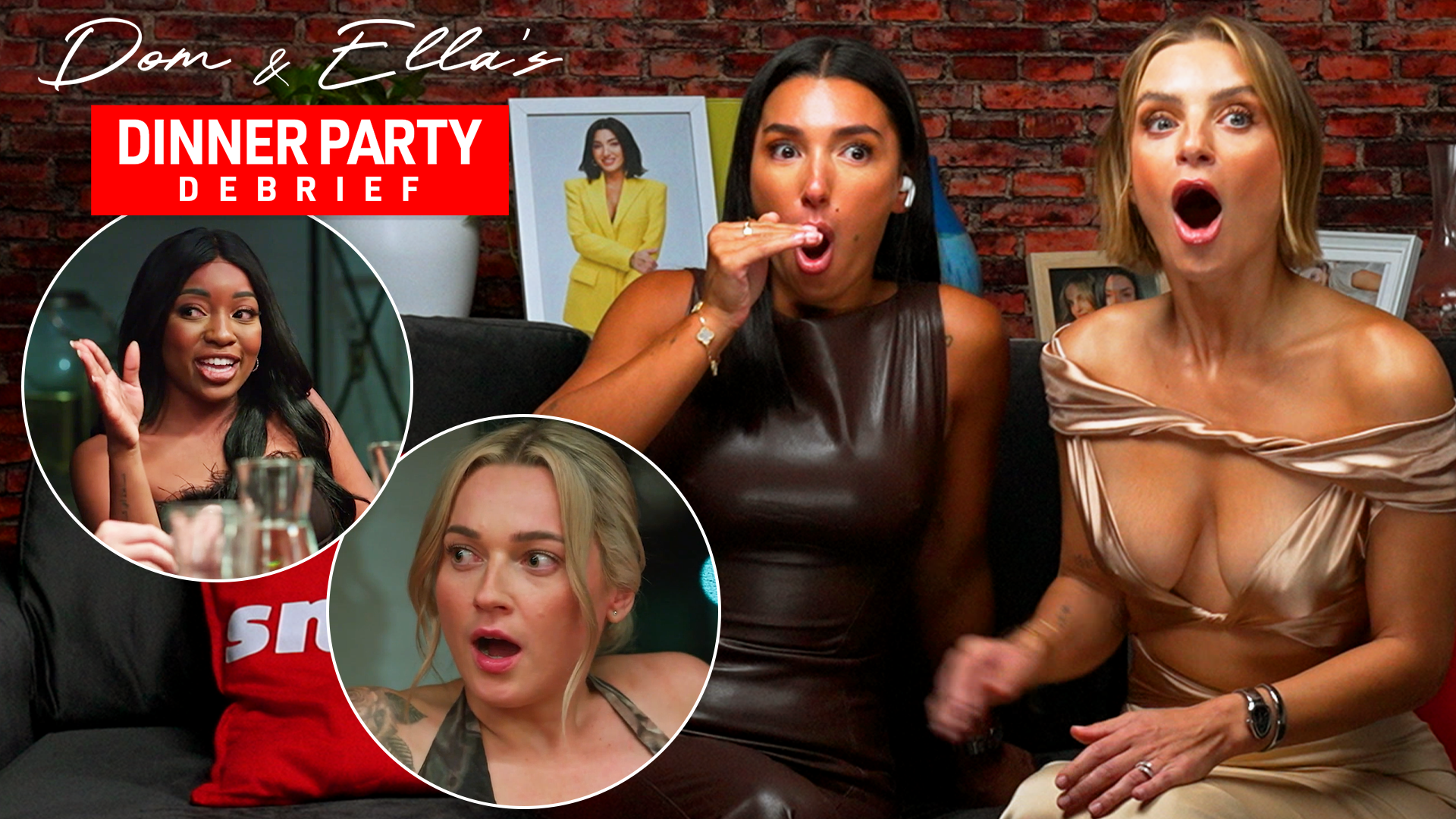 Dinner Party Debrief Episode 4: Dom and Ella horrified by one bride's 'superiority complex'