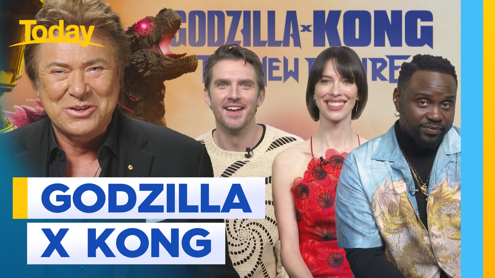 Godzilla and King Kong face off in new film
