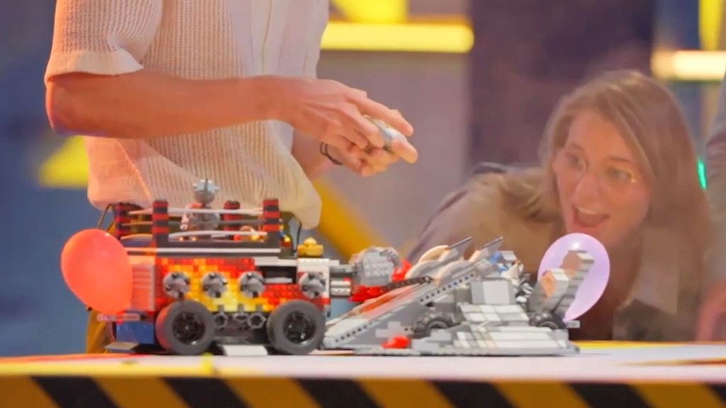 The top three teams face off in the Battle Bot Wars Challenge