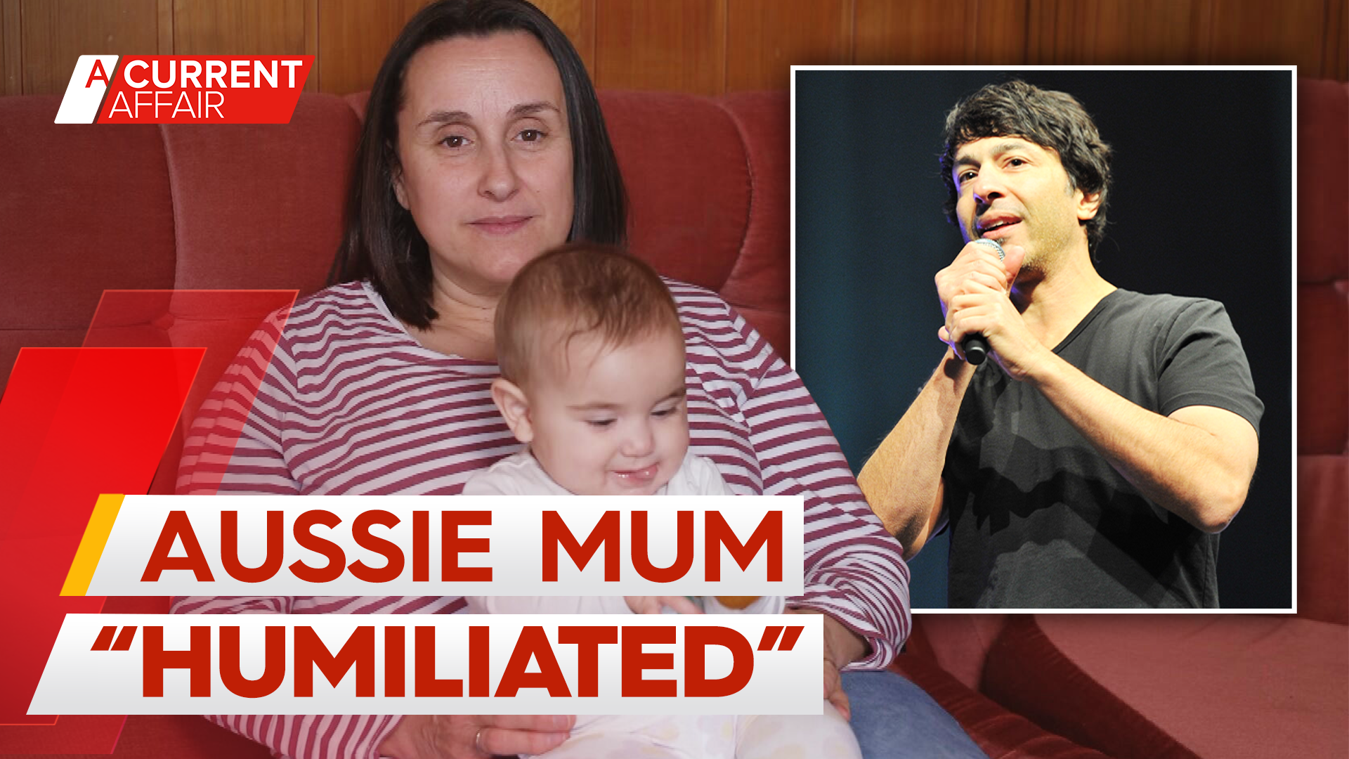 Mum speaks out after she was kicked out of comedy show
