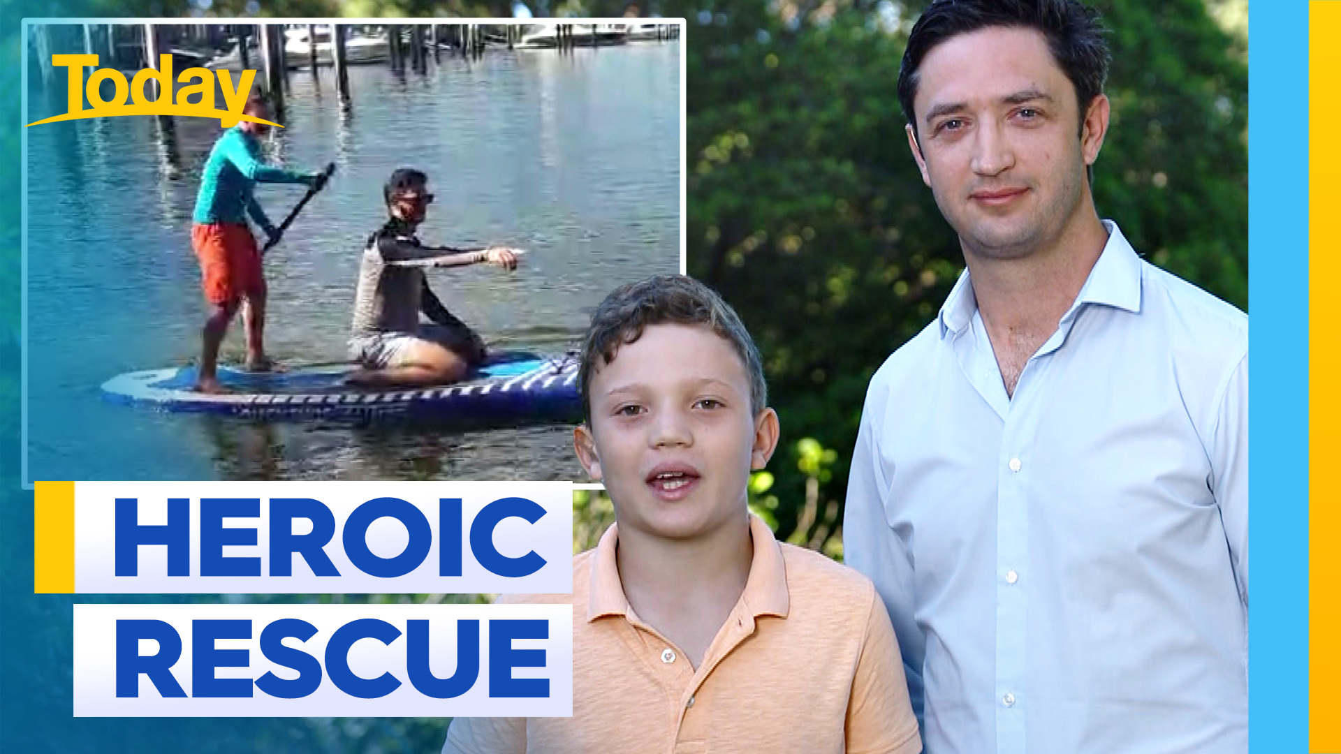 Brave 10-year-old saves swimmer at Sydney beach