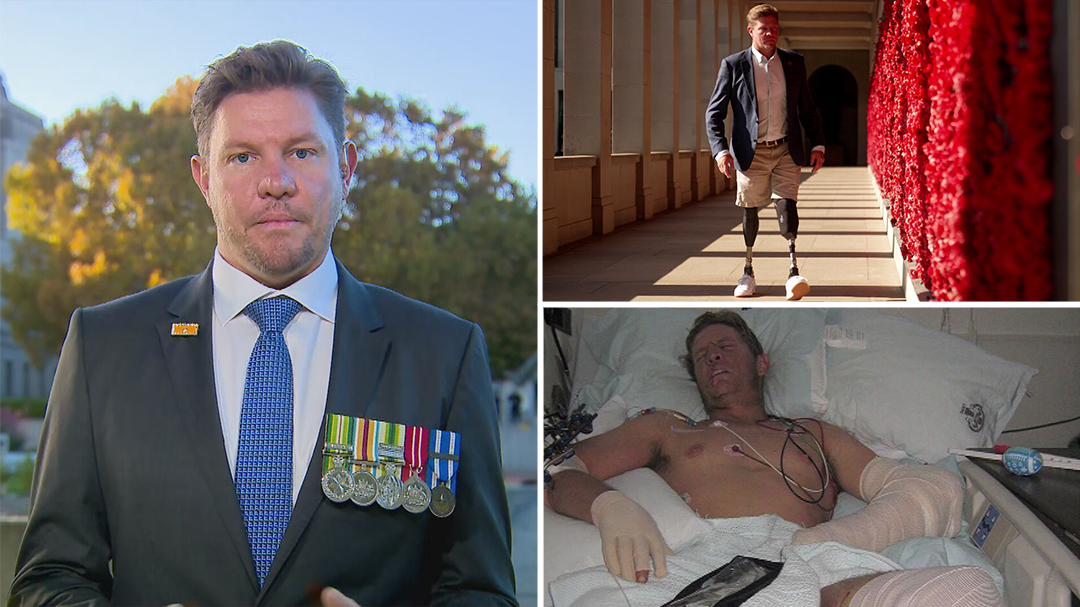 Veteran becomes first non-government figure to deliver commemorative address in Canberra