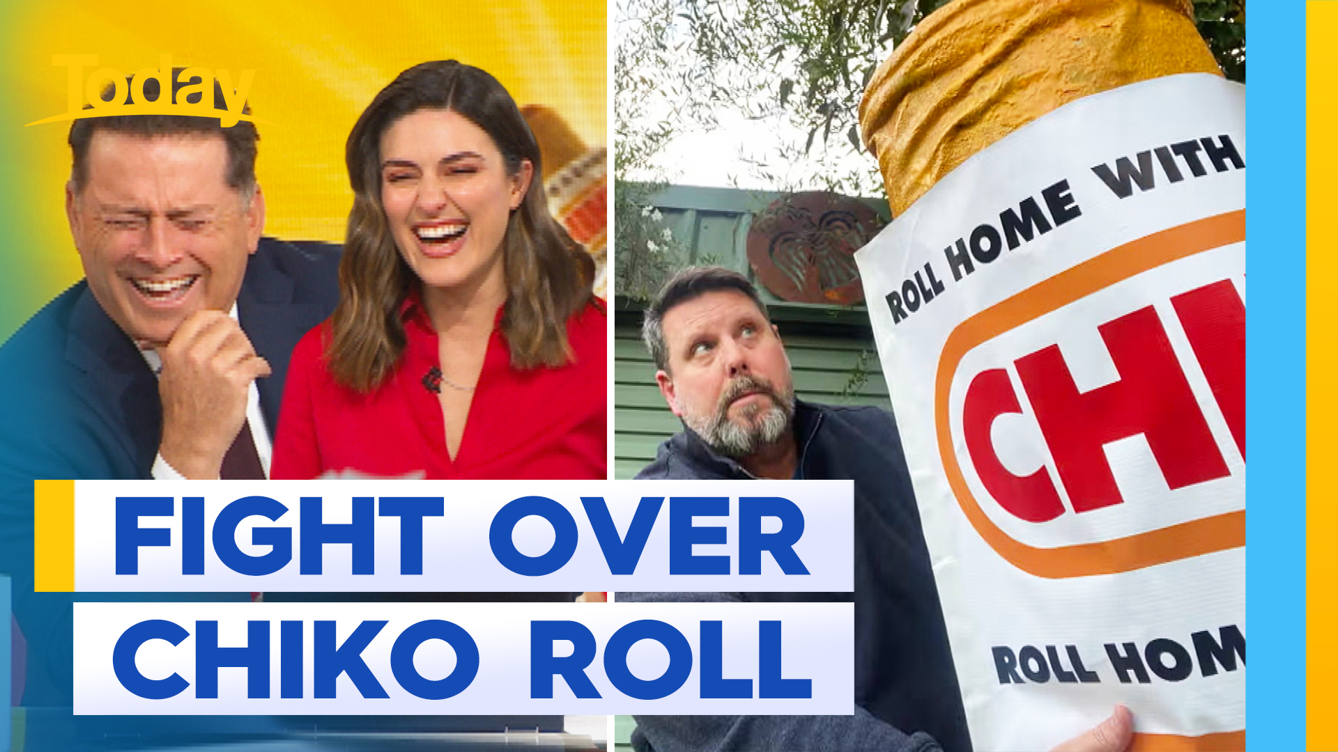 Regional towns fighting over giant Chiko roll