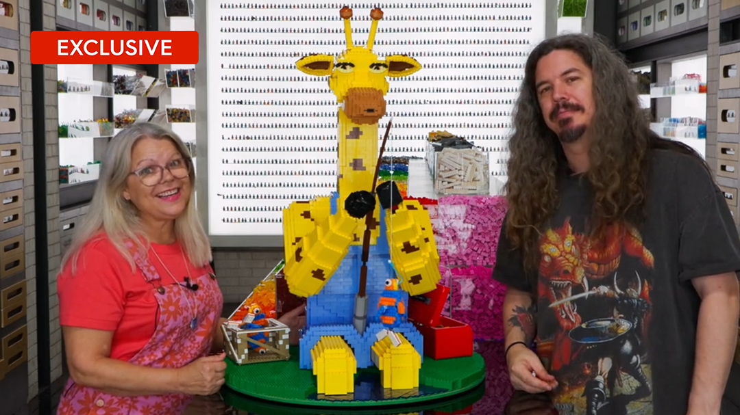Exclusive: Dianne and Shane reveal the secret behind their Yellow Fishing Giraffe