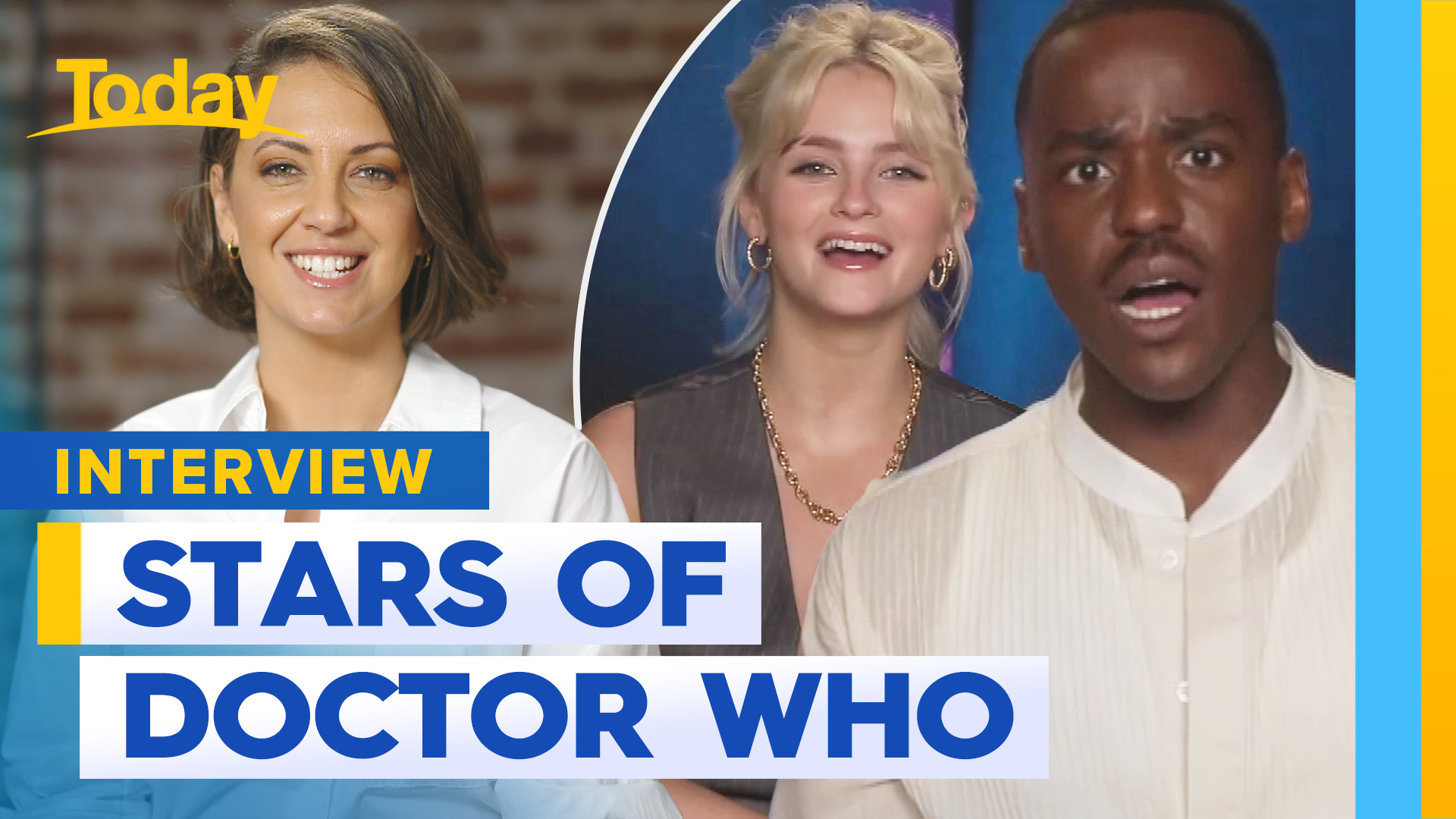 Doctor Who stars catch up with Today