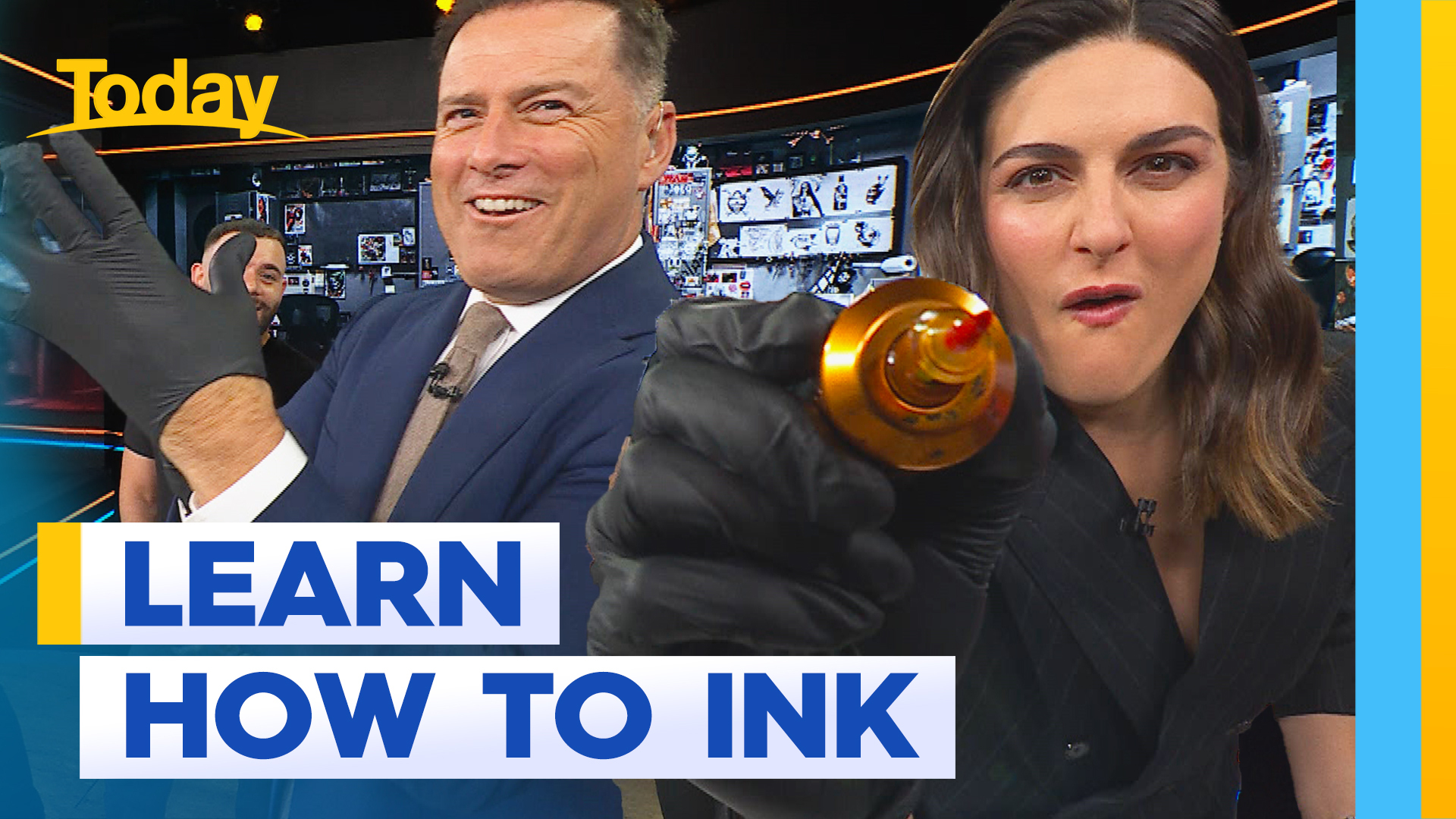 New social trend teaching people how to tattoo
