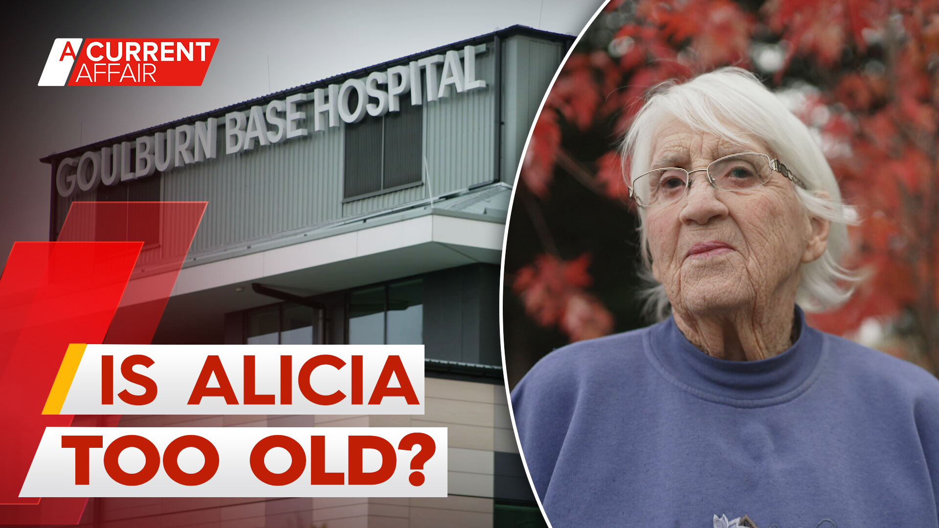 Great-grandmother claims she was refused surgery for being 'too old'