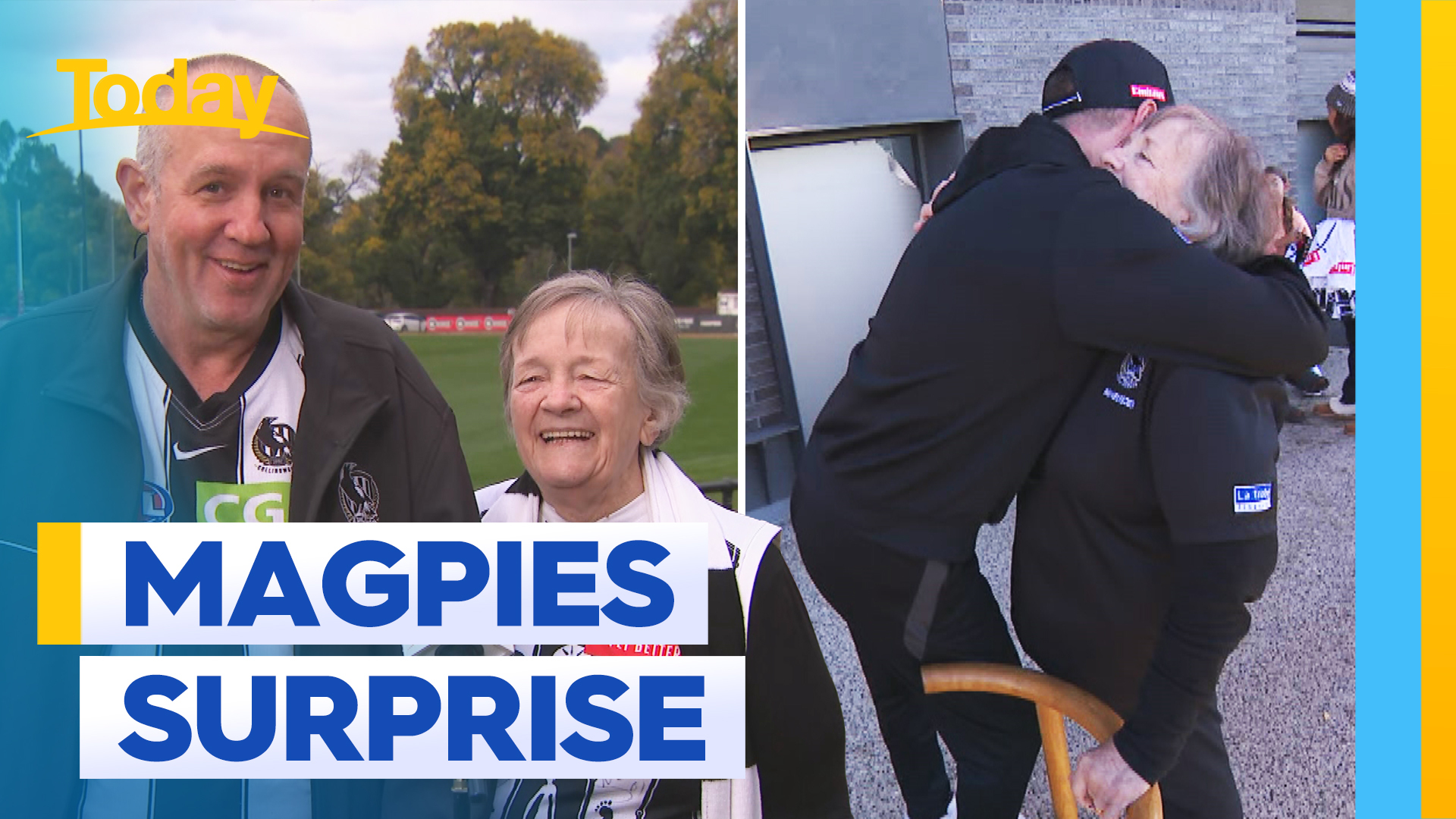 Gran hit by e-scooter given ultimate Magpies surprise