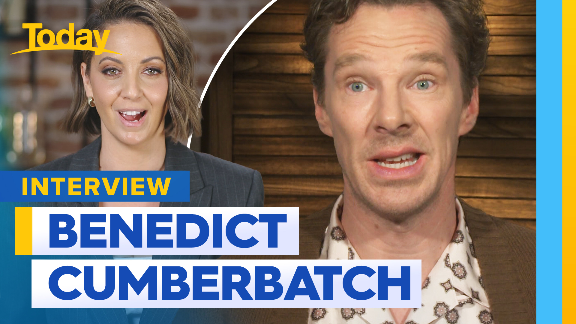 Benedict Cumberbatch catches up with Today