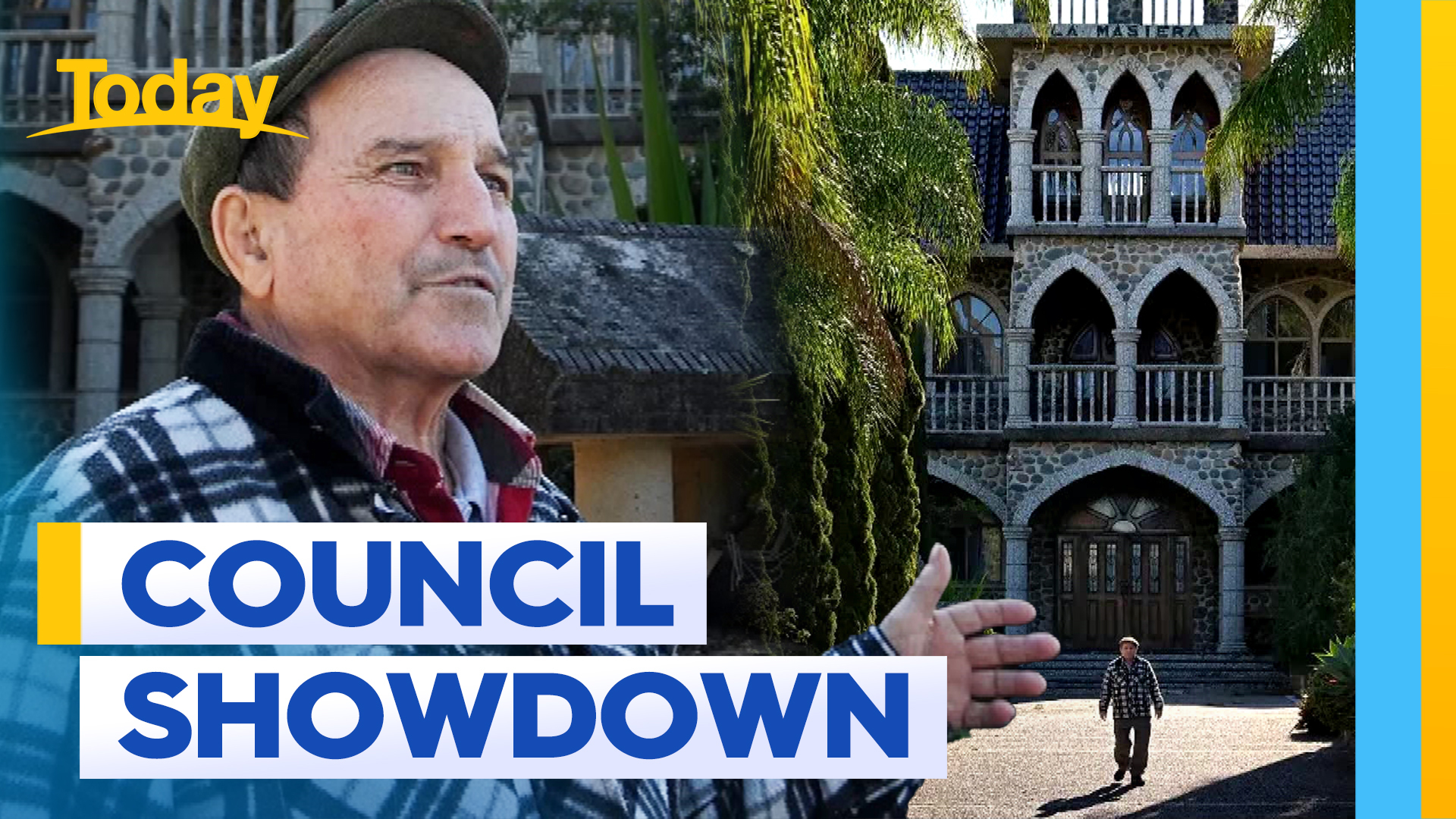 Western Sydney grandfather battling to save his 'castle' from council