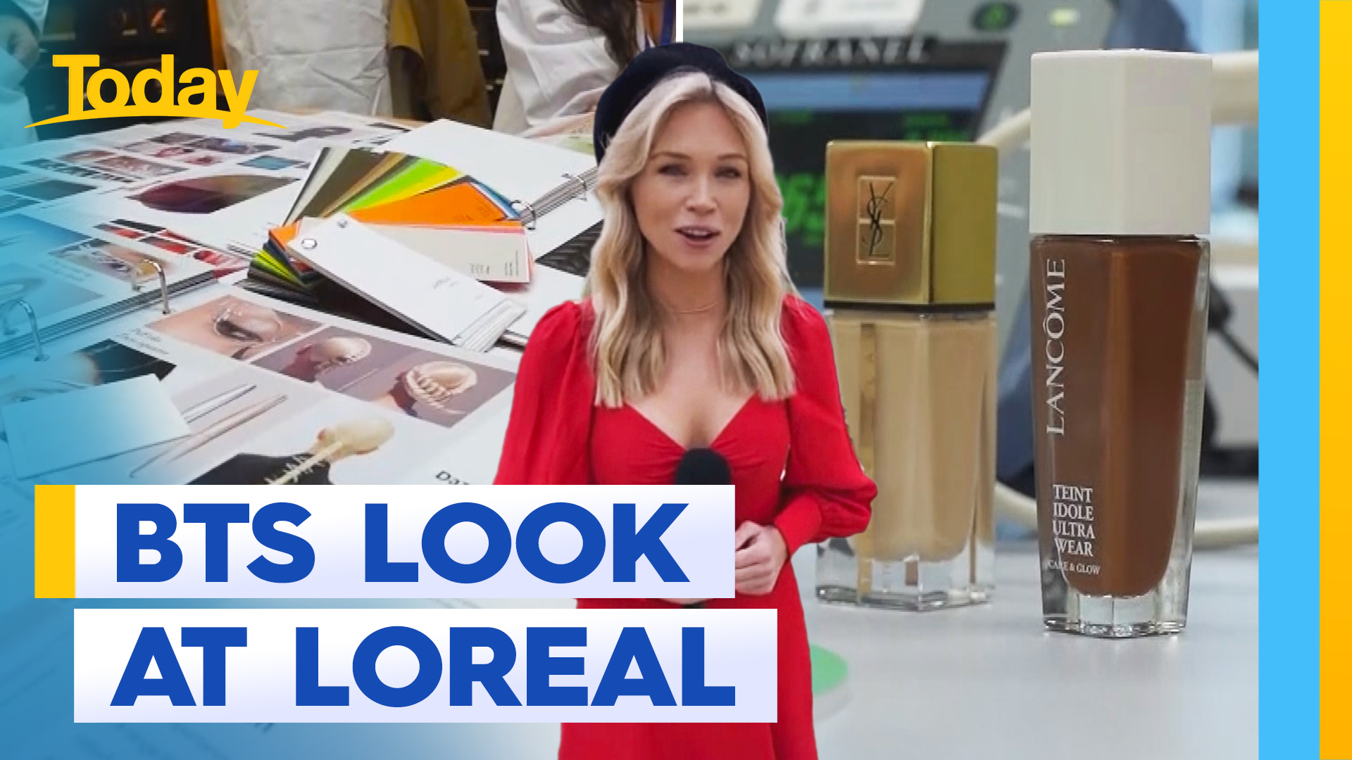 Today gets a behind the scenes look at the magic of Loreal