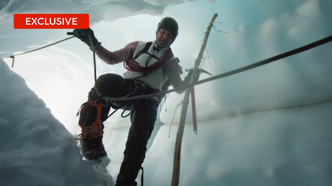 Exclusive: The trekkers face an ice tunnel obstacle