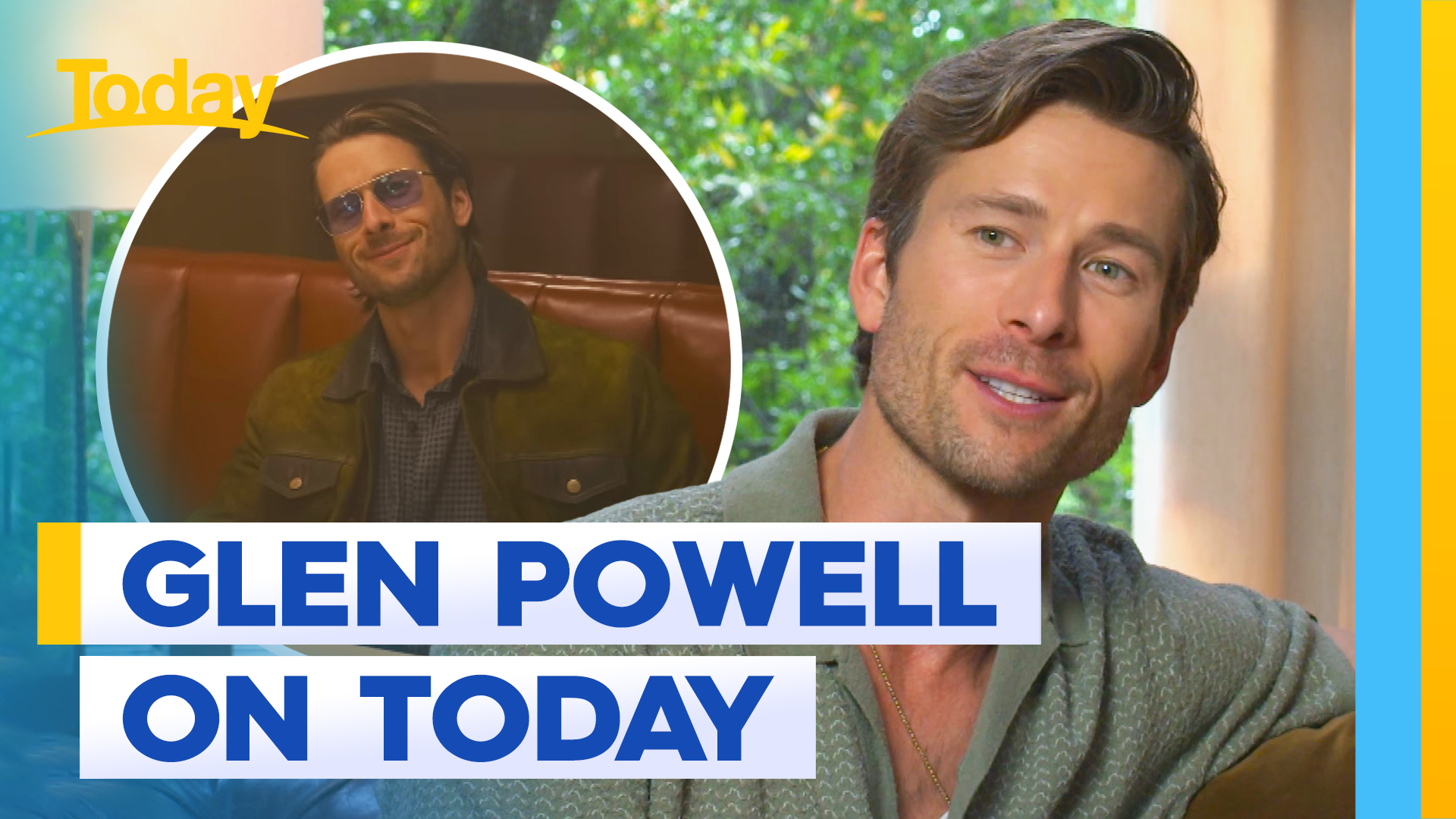 Glen Powell catches up with Today