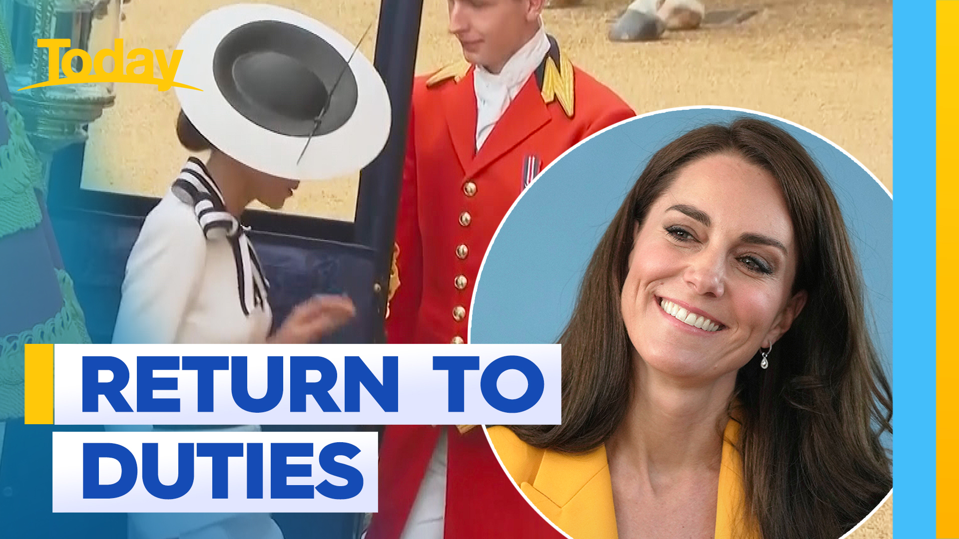 Kate Middleton returns to Royal duties for first time in months