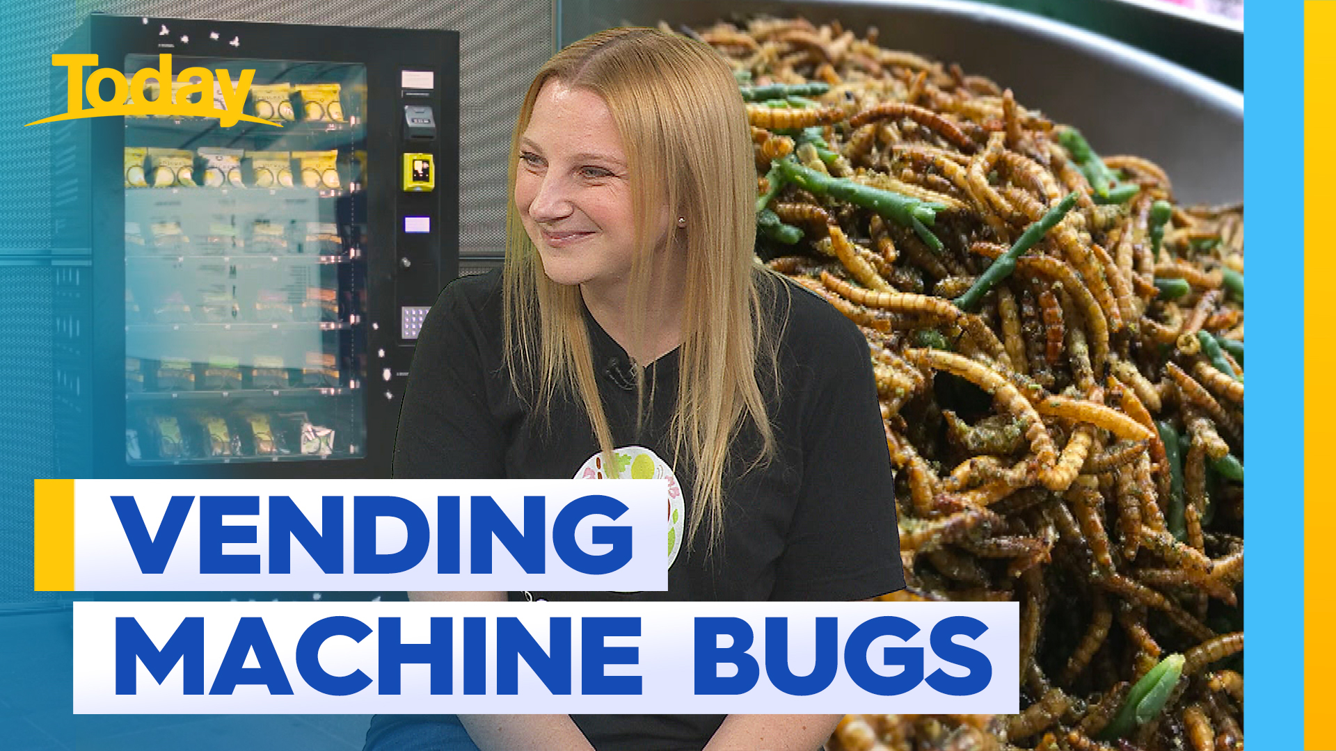 Melbourne vending machines selling edible bugs