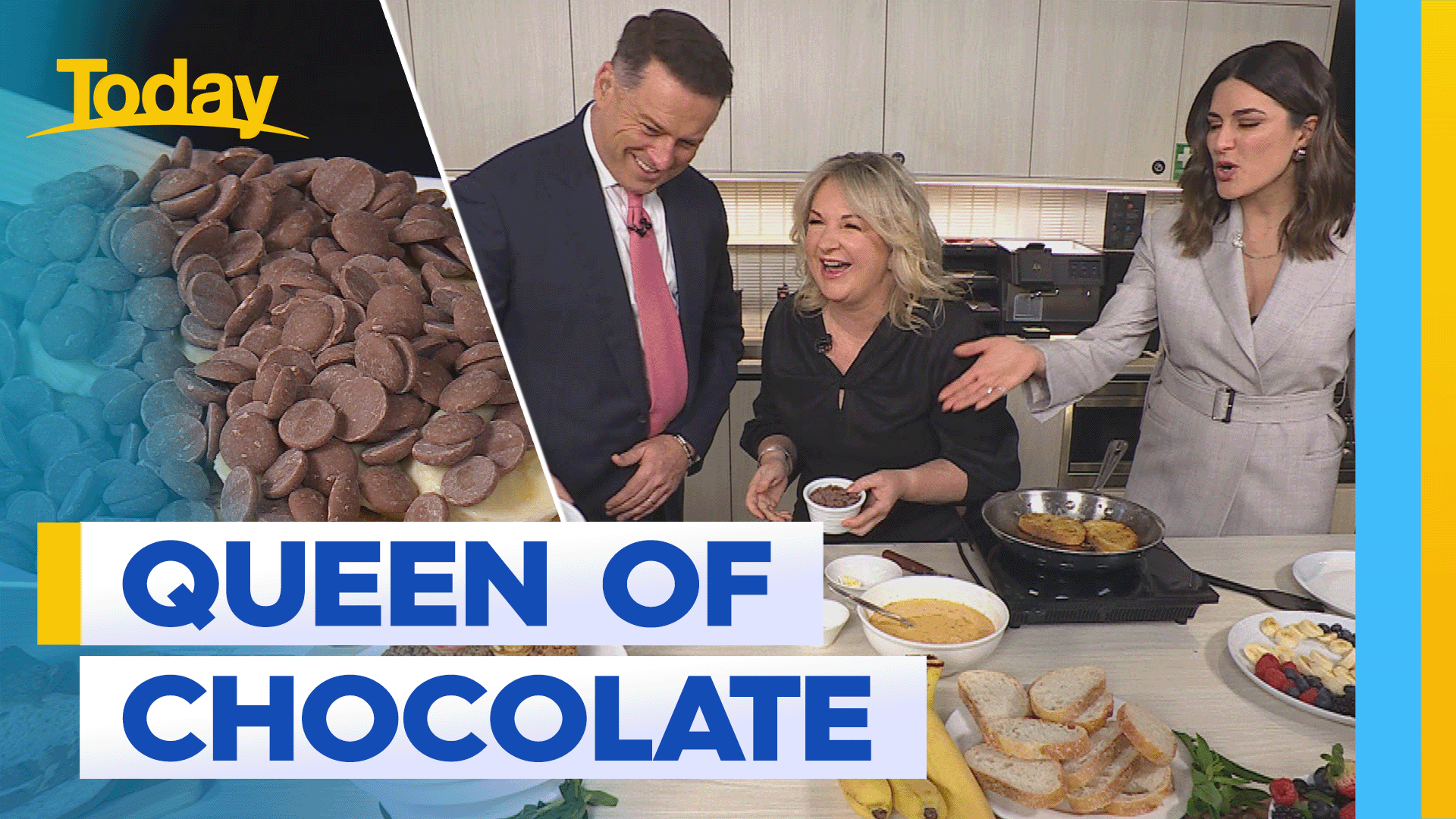 Chocolate queen gives us a tasty cooking lesson