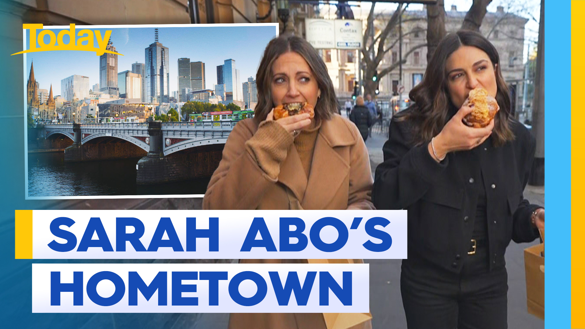 Sarah Abo shows viewers her hometown