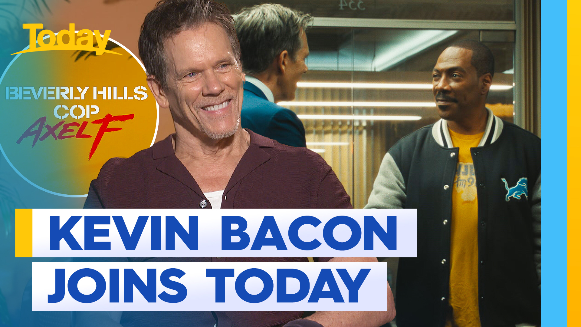Kevin Bacon catches up with Today