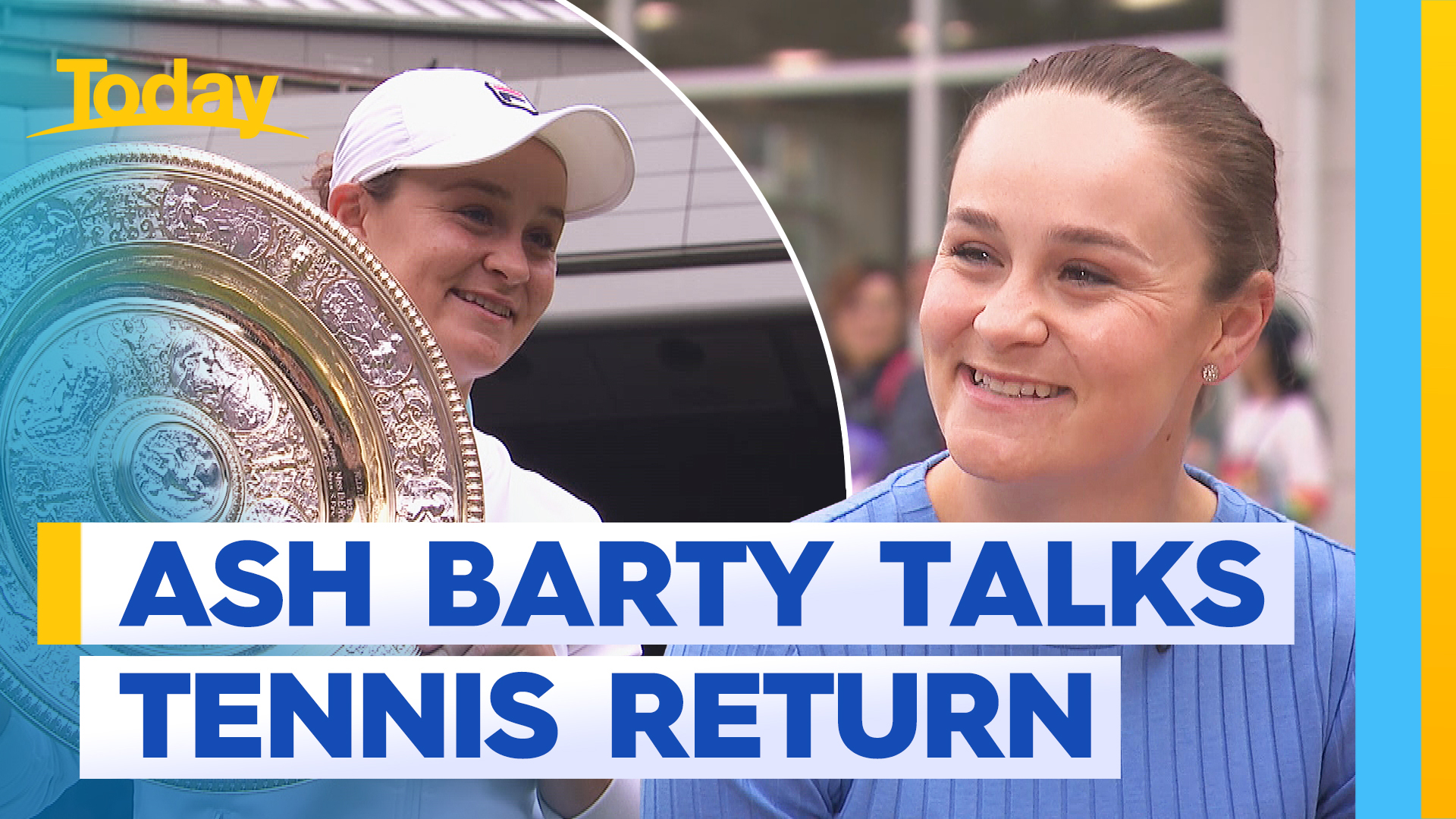 Ash Barty catches up with Today