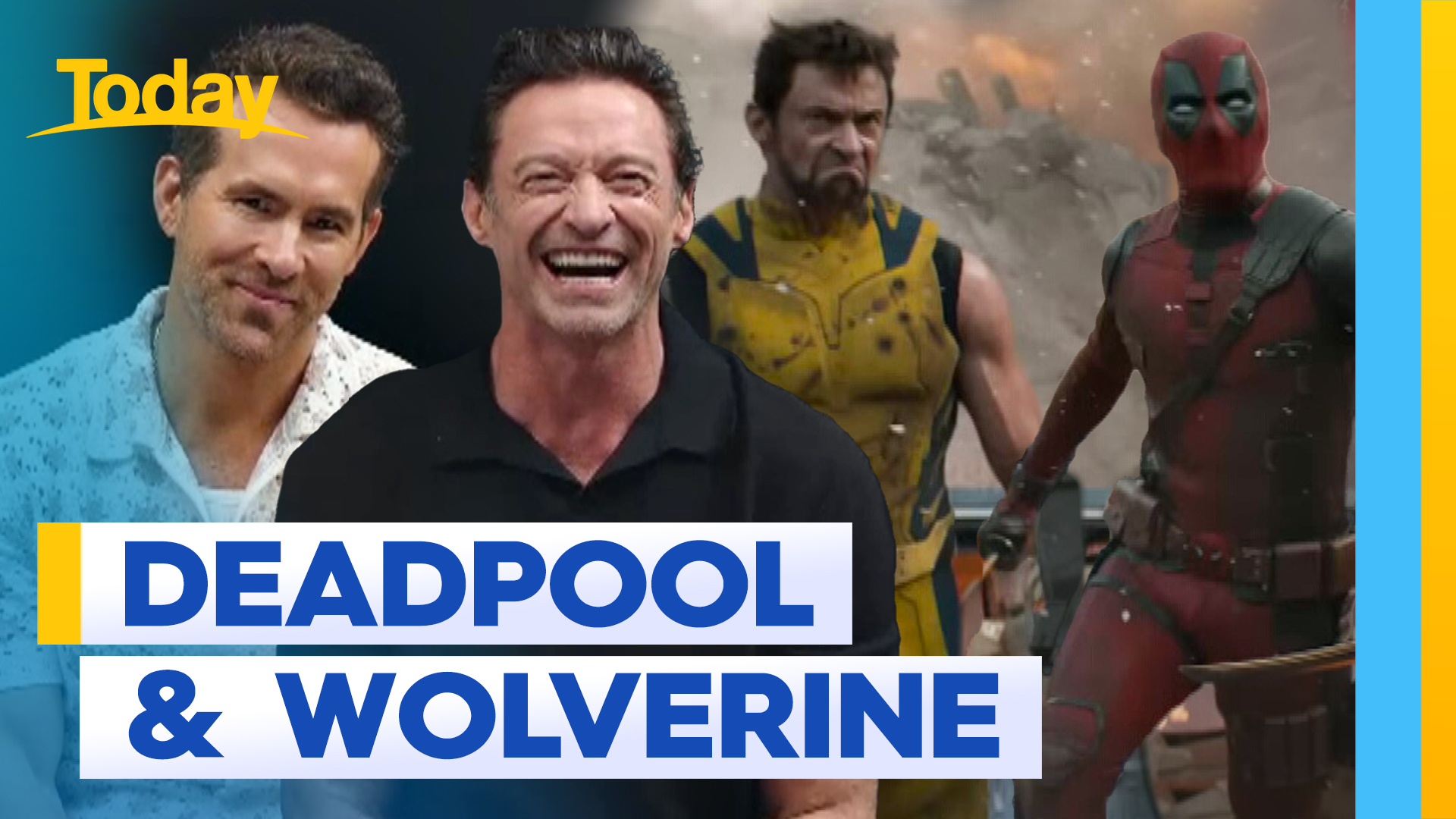 Stars of Deadpool and Wolverine sit down with Today