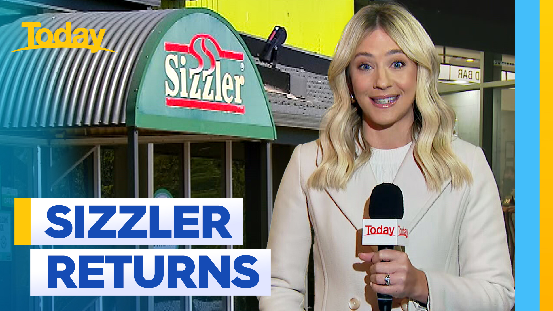 Sizzler restaurant returning for one night only