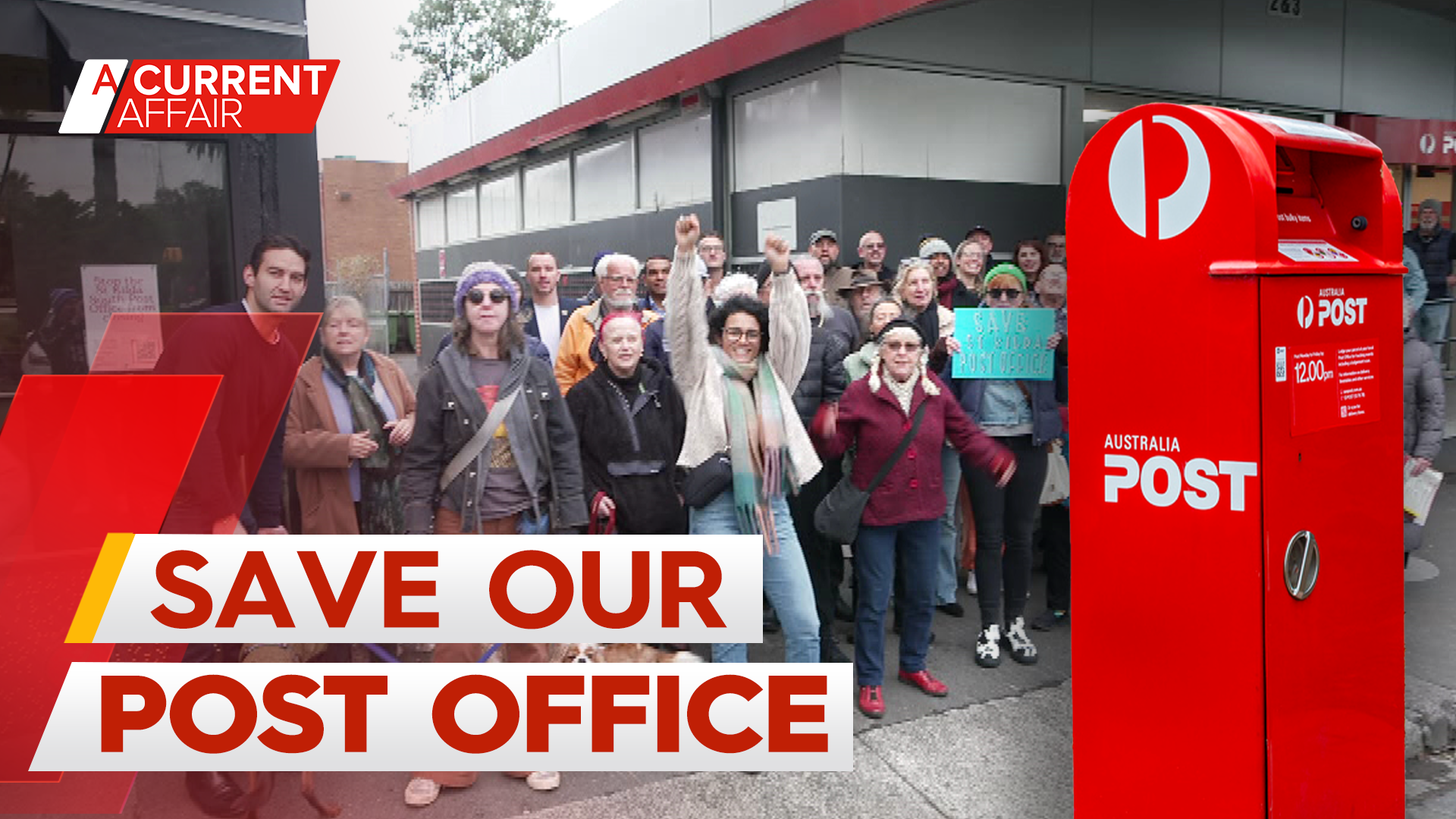 Aussie comedian joins people-power campaign to save local post office