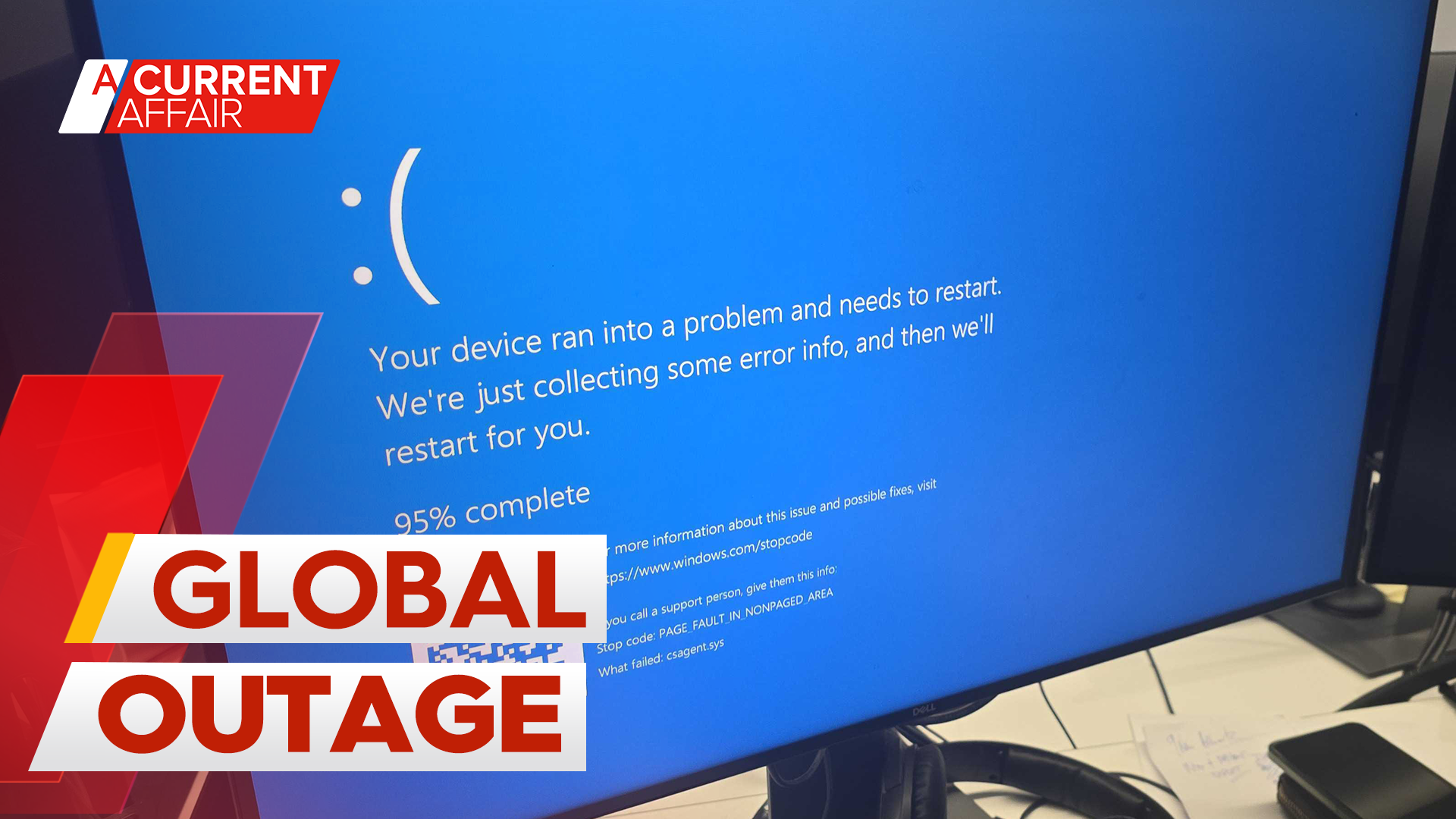 Major IT outage sends the country into shutdown