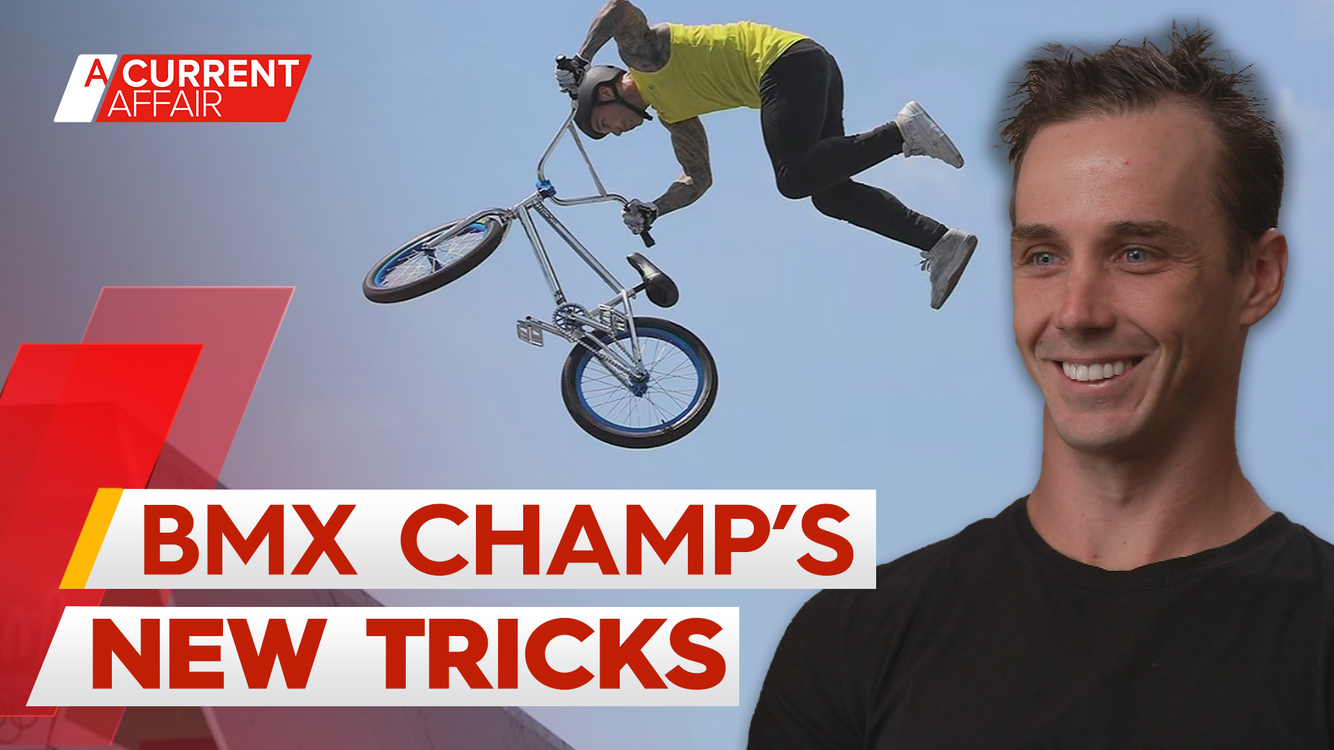 BMX freestyler's quest to win sport's second-ever Olympic gold medal