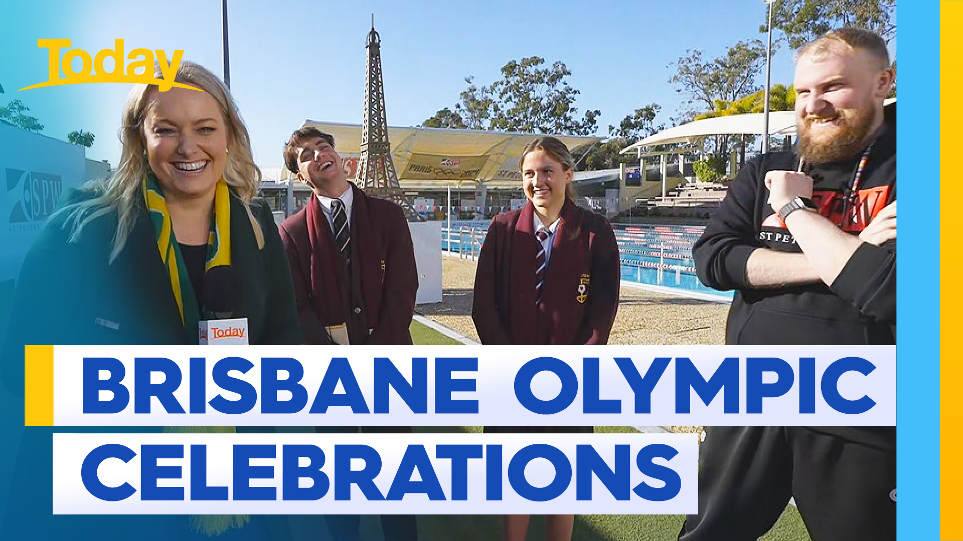 Olympic celebrations get underway in Brisbane