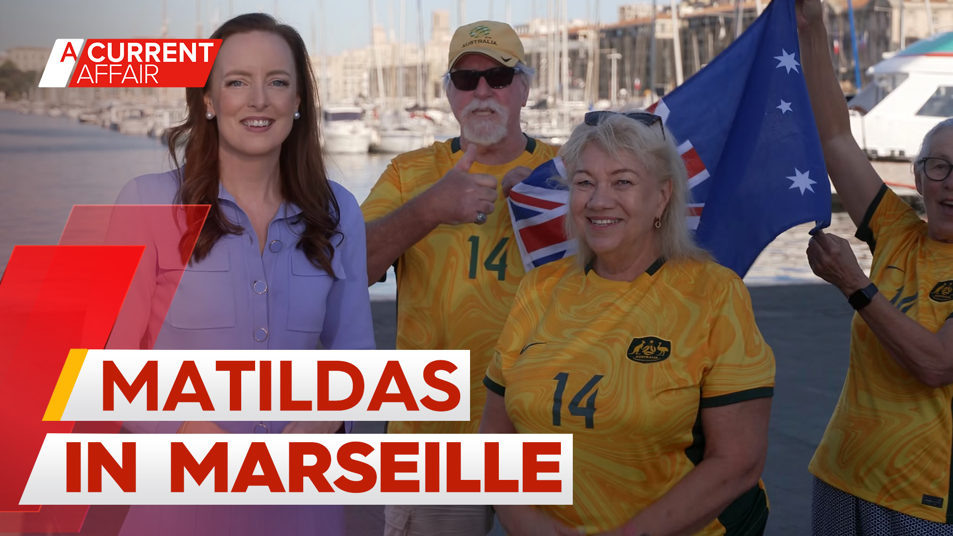 Matildas fans make noise in Marseille ahead of Paris 2024 debut