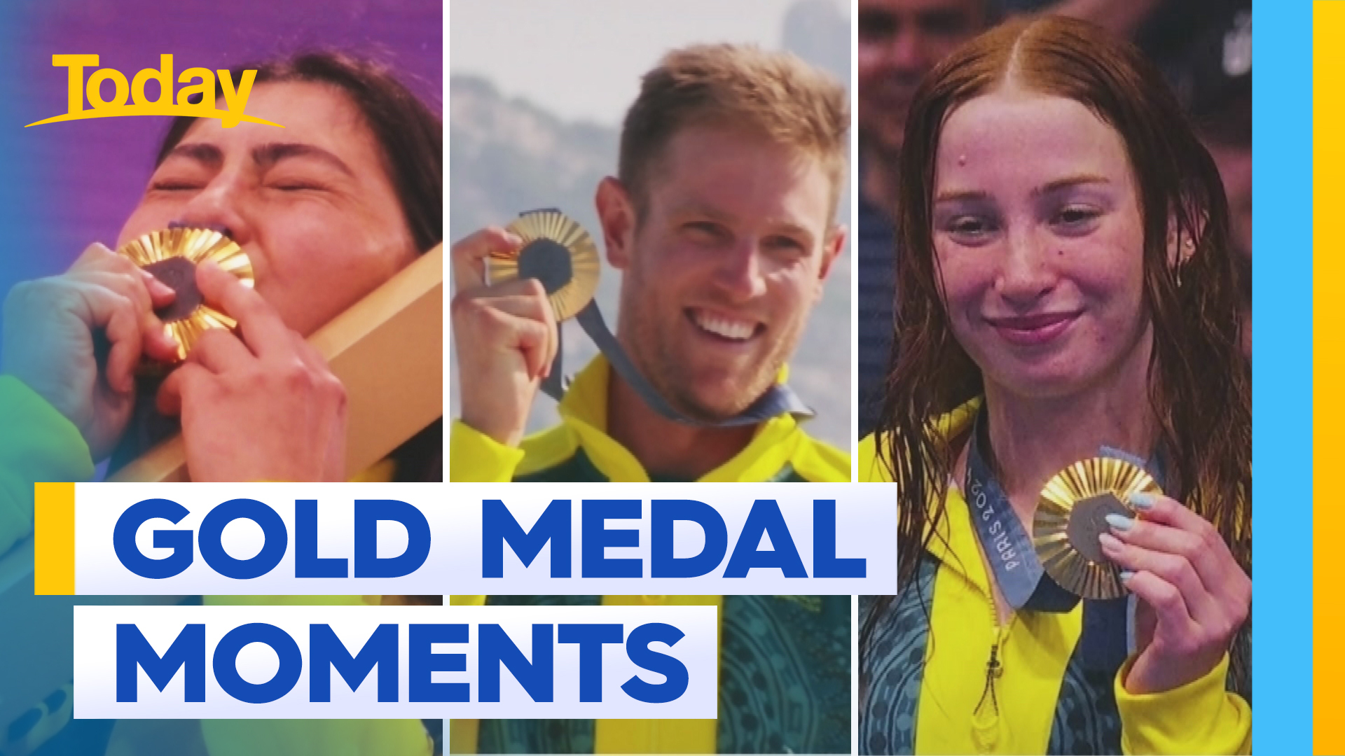 All the gold medal moments from Paris 2024